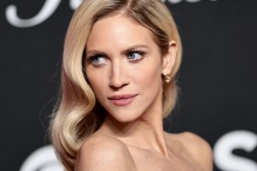 Britanny Snow Stuns in Body-Hugging Illusion Ruched Dress