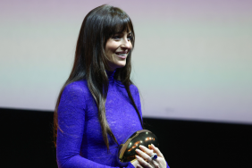 Dakota Johnson sheer Gucci dress video