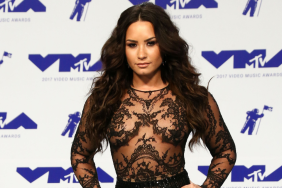 Demi Lovato nude illusion dress photo