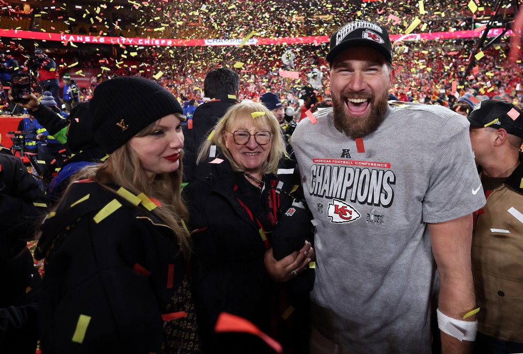Taylor Swift and Travis Kelce