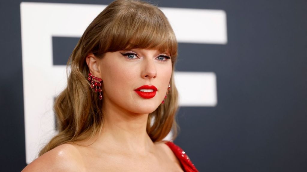Taylor Swift Rocks Pink Corset in Target Ad for Exclusive Vinyl Release