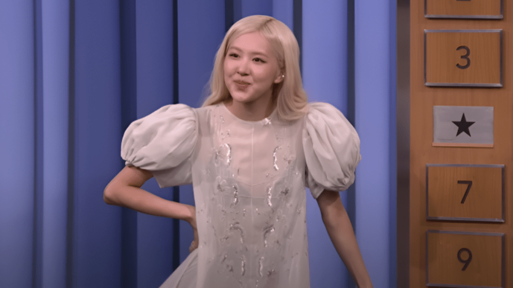 BLACKPINK's Rose Wearing Sheer Dress Has Fans Saying 'Goddess'