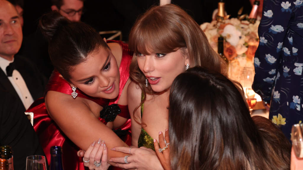 Taylor Swift Added ‘Inside Jokes’ With Selena Gomez for Wedding Reception Speech, Source Claims