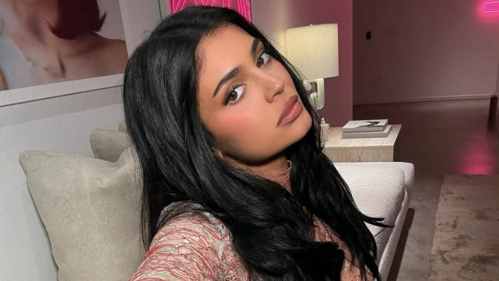 Kylie Jenner Is Giving ‘Baddie’ Vibes Wearing Lace Bodysuit in Photos