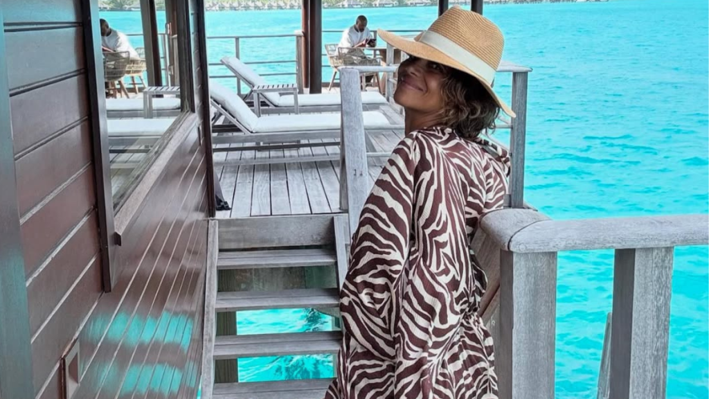Halle Berry Makes Fans Say 'Body Is Bodying' With String Bikini Photo