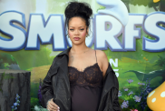 Pregnant Rihanna Wearing Sheer Bra & Belly Chain Will Make You Look Twice