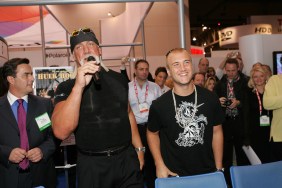 Hulk and Nick Hogan