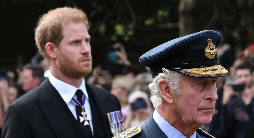King Charles Harry Meghan