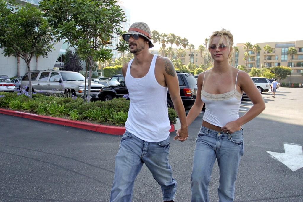 Kevin Federline and Britney Spears