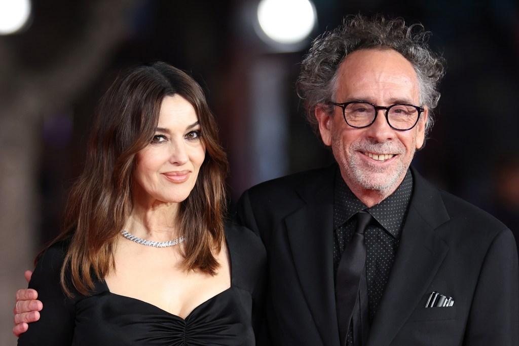 Monica Belluci and Tim Burton