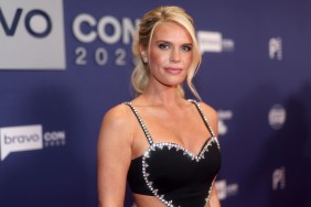 Madison Lecroy in a black, heart-shaped top at BravoCon 2023
