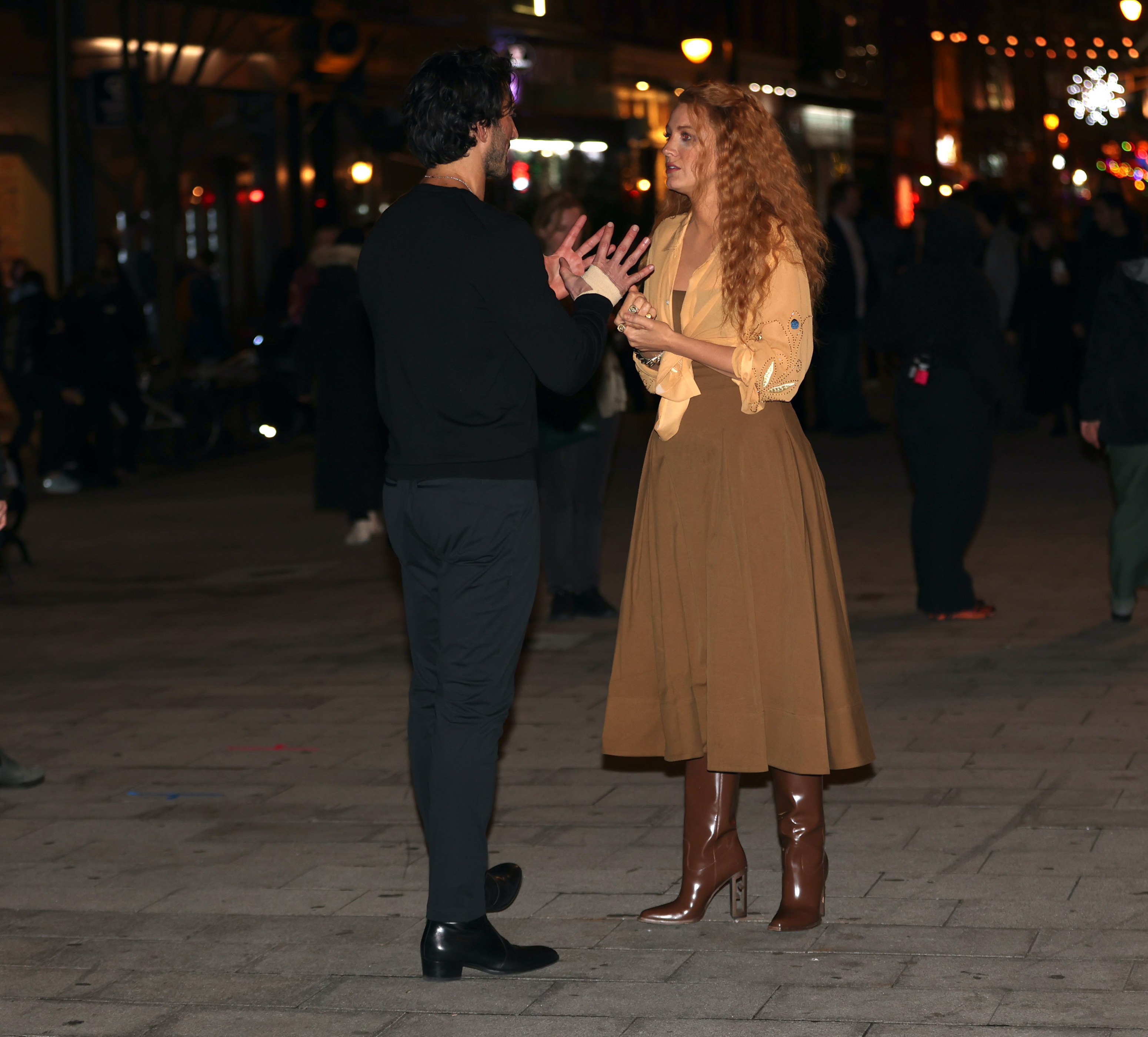 Justin Baldoni and Blake Lively