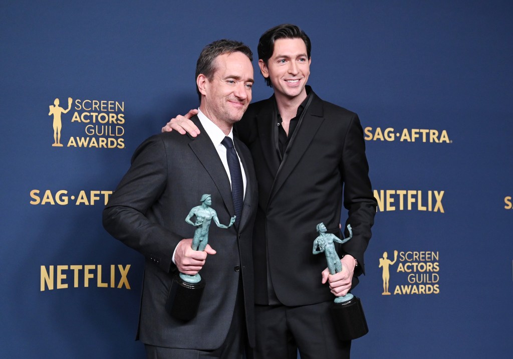 Nicholas Braun at the SAG Awards
