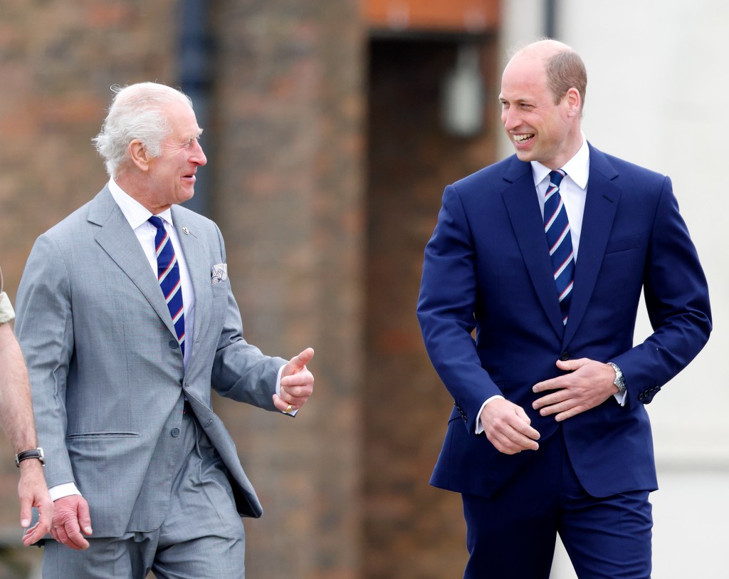 King Charles and Prince William