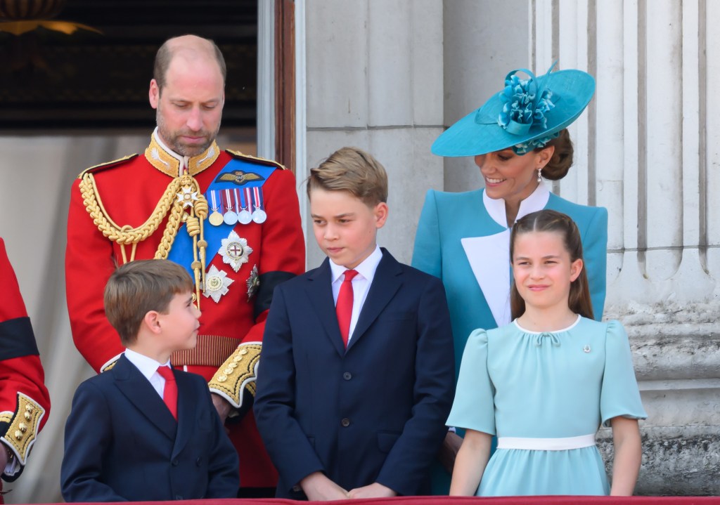 Prince William, Kate Middleton, their kids
