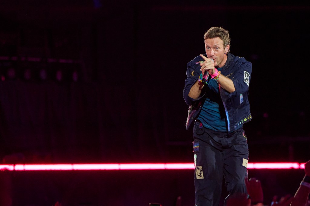 Coldplay concert affair