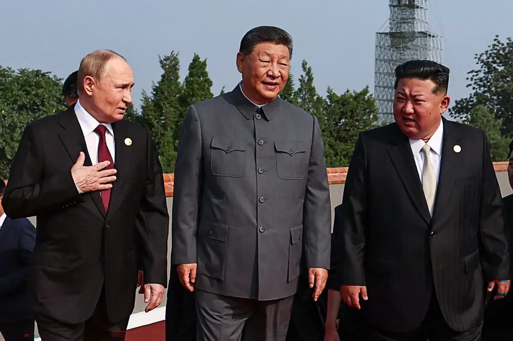 Vladimir Putin and Xi Jinping