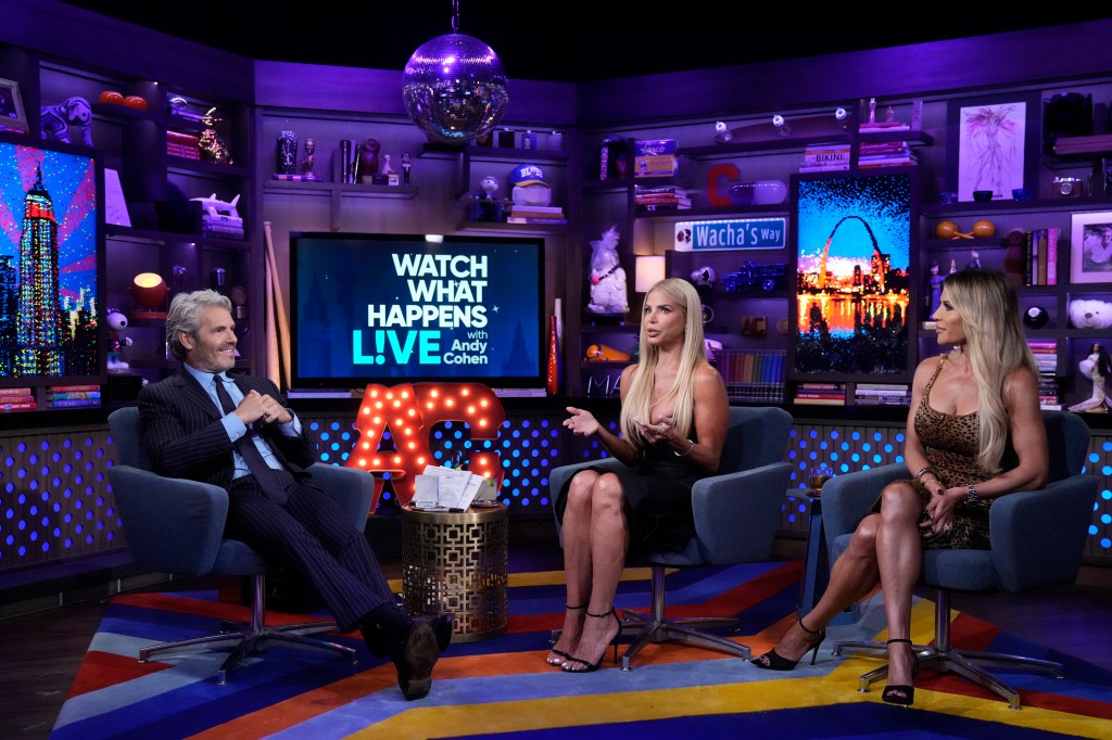 Andy Cohen and Alexia Nepola on WWHL