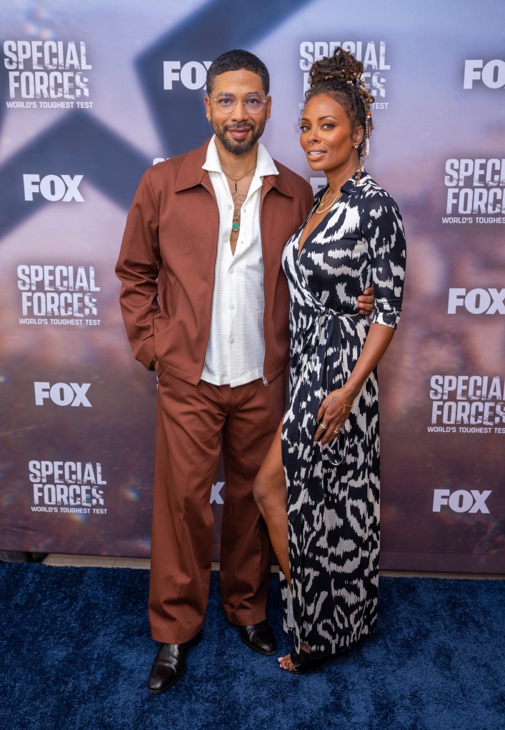Jussie Smollett and Eva Marcille 
