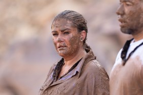 Brittany Cartwright covered in mud on Special Forces: World's Toughest Test