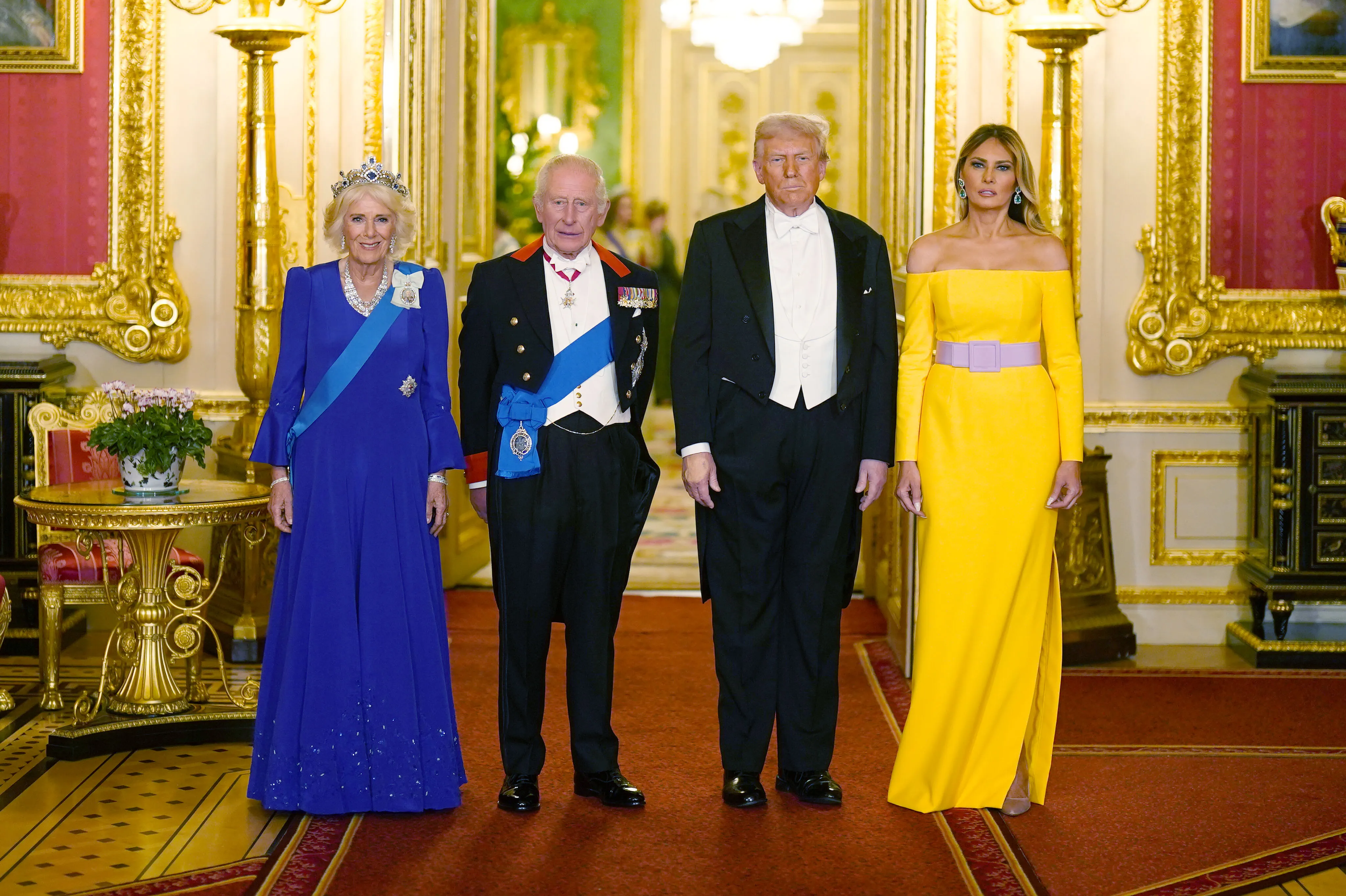 Melania Trump Causes a Stir With 'Optical Illusion' Dress and Belt Combo -  Reality Tea