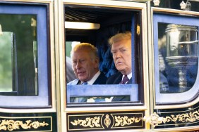 King Charles with a guest