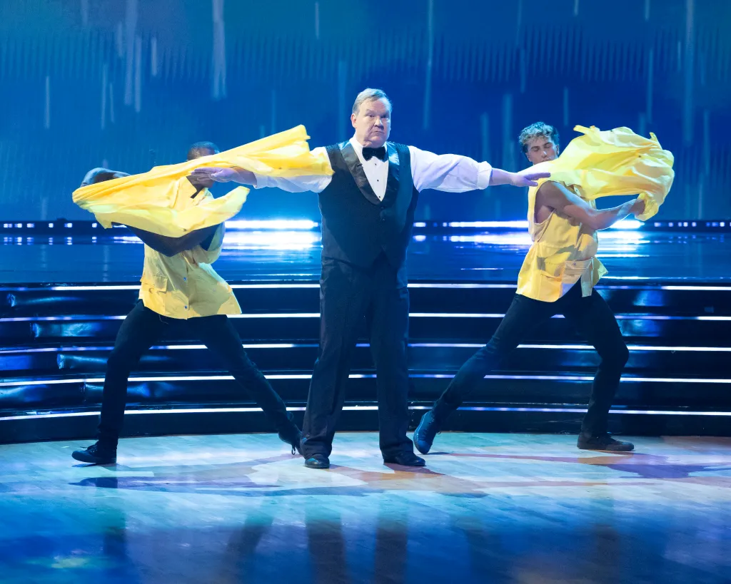 Andy Richter on DWTS