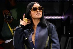 Fans Say Teyana Taylor Looks 'Fire' in Unbuttoned Shirt