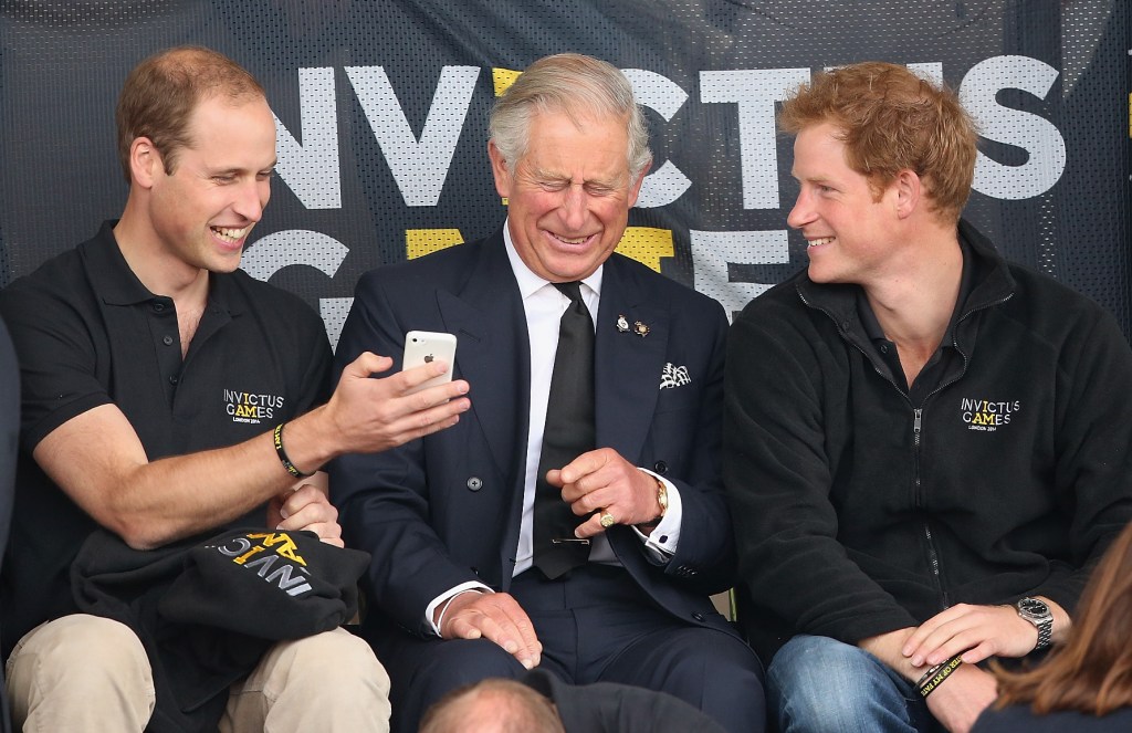 Prince William, King Charles, Prince Harry