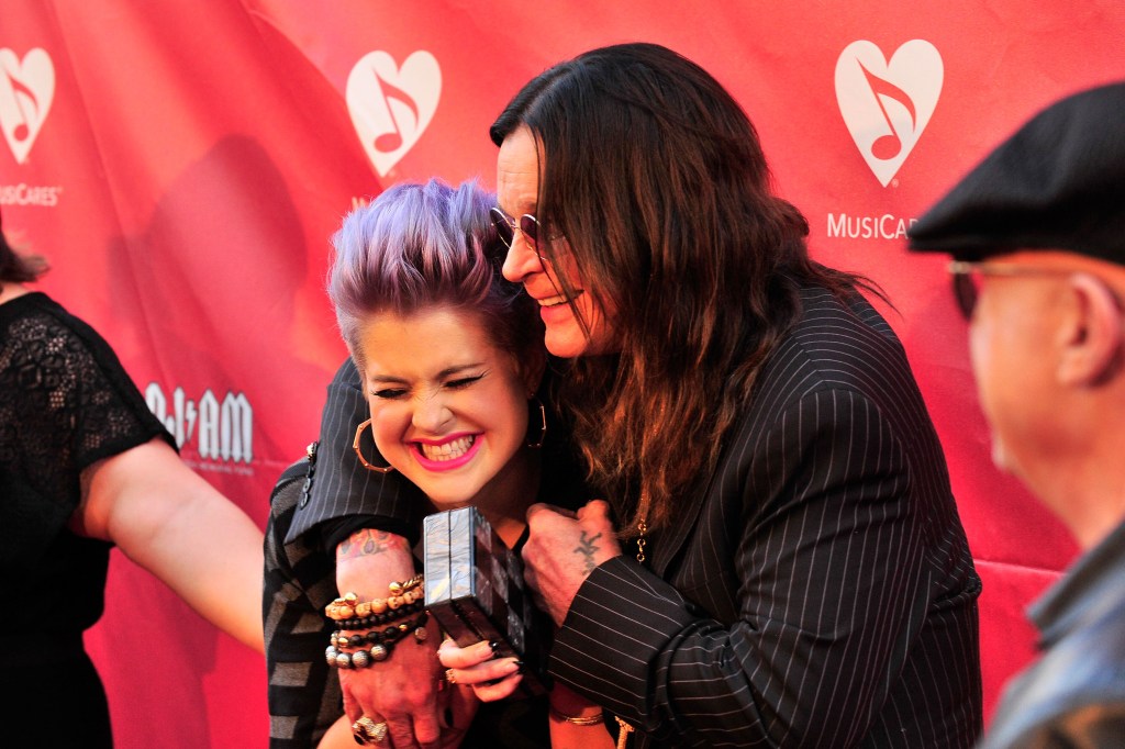 Kelly and Ozzy Osbourne