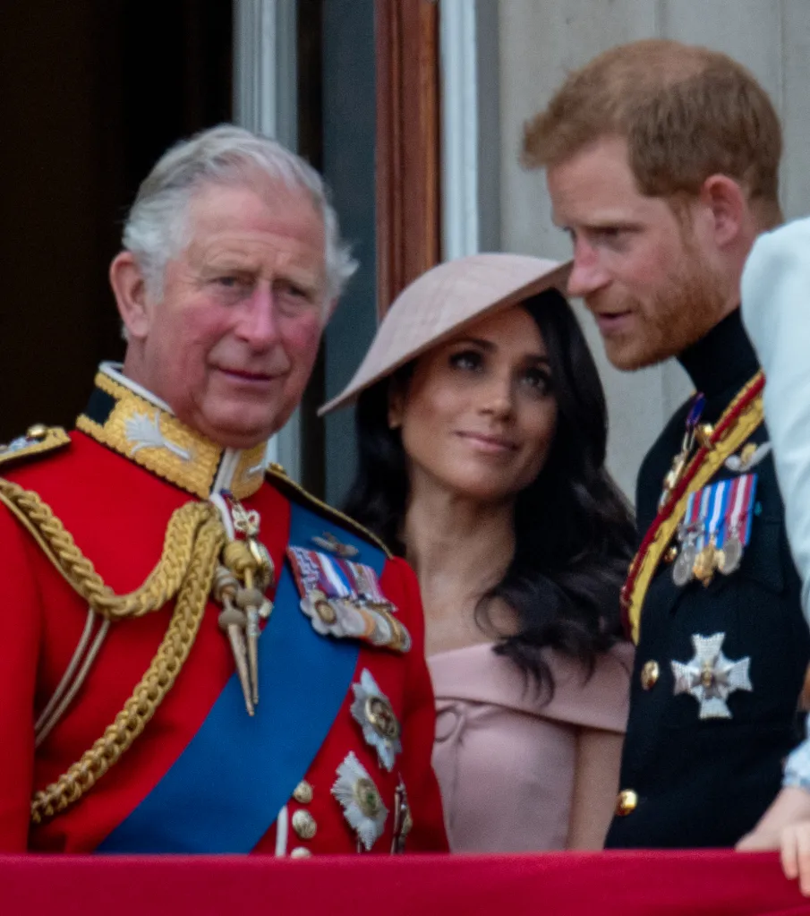 King Charles Harry Meghan