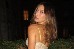 Hailey Bieber Has Fans Saying 'Damn Mother' In Lingerie-Inspired Romper