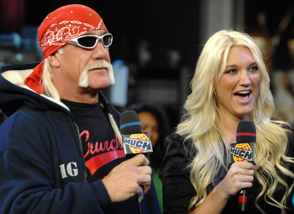 Hulk and Brooke Hogan 