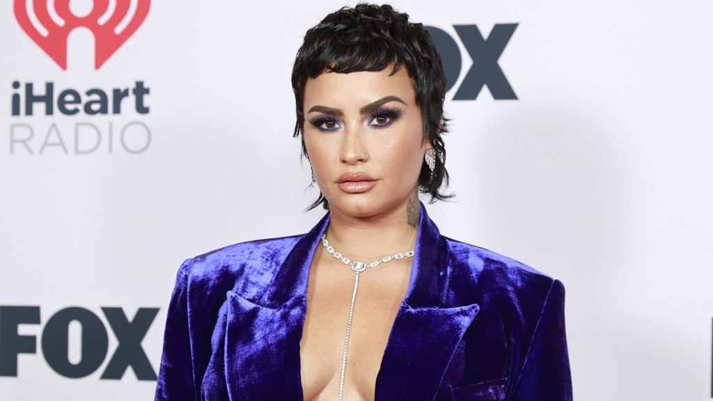 Internet Reacts to Demi Lovato's Unbuttoned Shirt Look