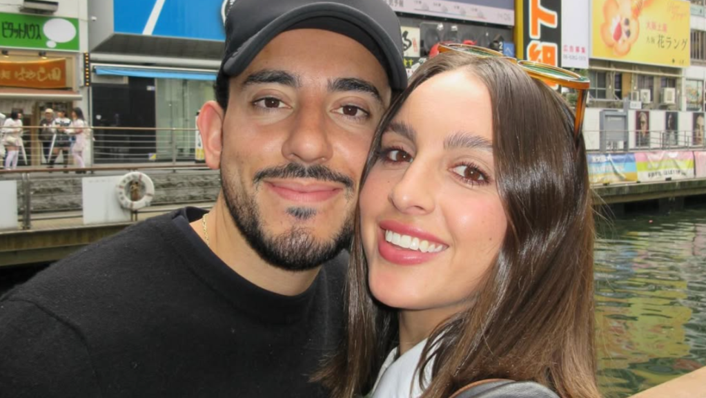 Alexia Umansky with her husband