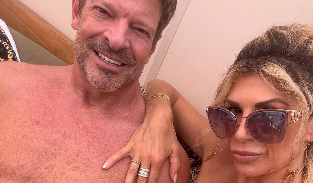 John Janssen Poses Shirtless With RHOC Alum Alexis Bellino: 'Nearlyweds'