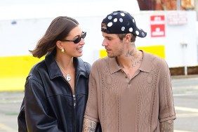 Justin Bieber & Hailey Bieber’s Pool Kiss Has the Internet Losing It