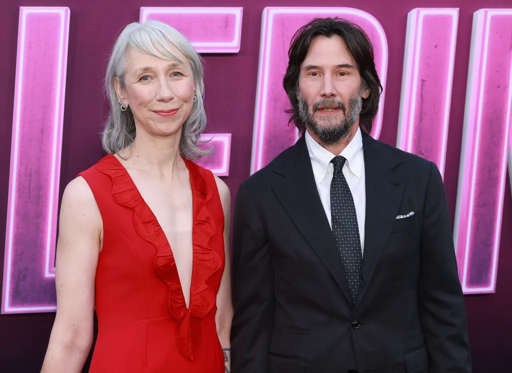 Keanu Reeves and Alexandra Grant