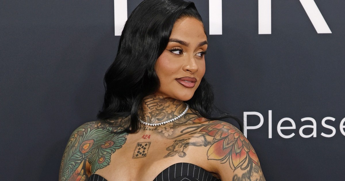 Kehlani Wearing a Bold Black Two-Piece Is Hard To Ignore