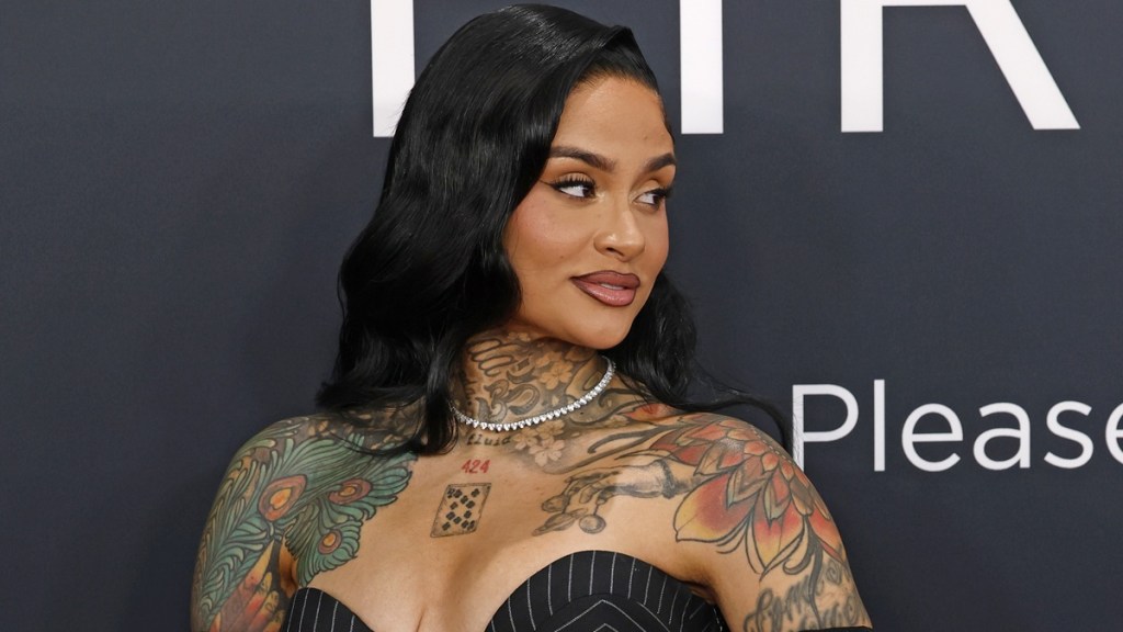 Kehlani Wearing a Bold Black Two-Piece Is Hard To Ignore