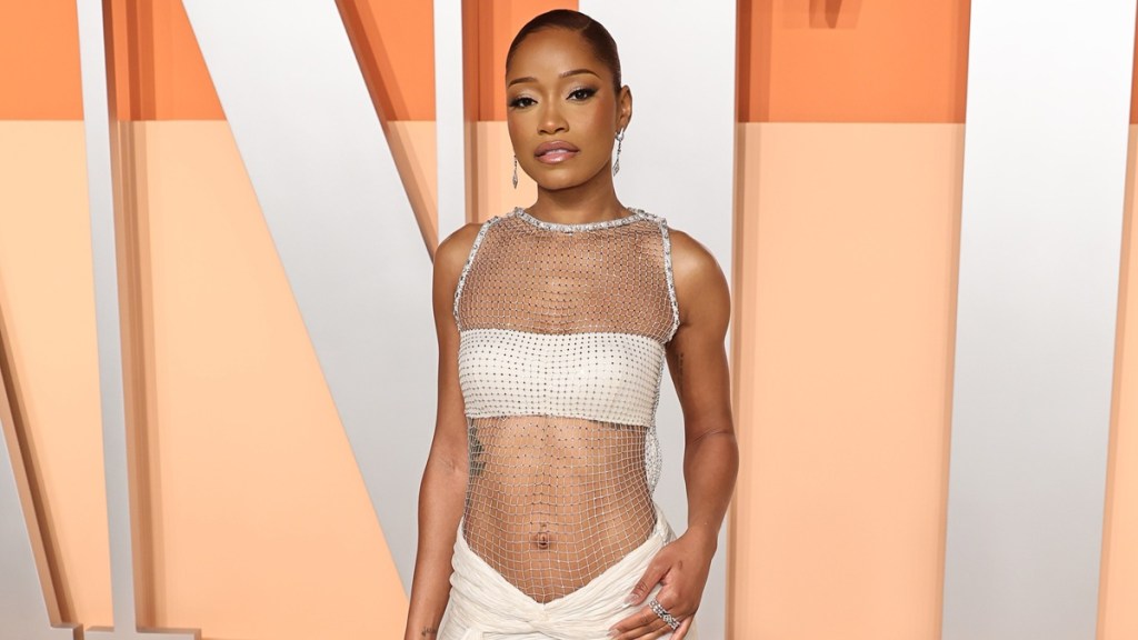 Keke Palmer Flaunts Her Curves in White Mini-Dress for Her Birthday