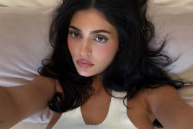 Kylie Jenner Highlights Her Tanned Abs in White Crop Top