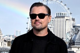 Leonardo DiCaprio Hides Under Baseball Cap During Vittoria Ceretti PDA Moment
