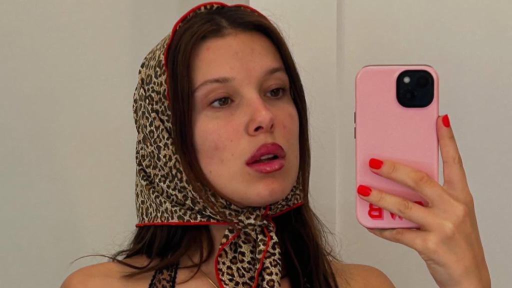 Millie Bobby Brown bikini top