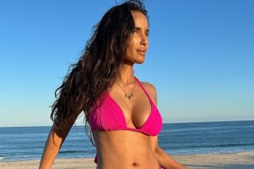 Padma Lakshmi Flaunts Her Curves in Itty-Bitty Pink Bikini