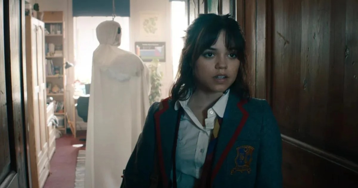 Jenna Ortega Bares it All in Plunging Neckline Dress for New Photoshoot
