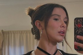 Millie Bobby Brown Leaves Little to Imagination in Racy Pajama Set
