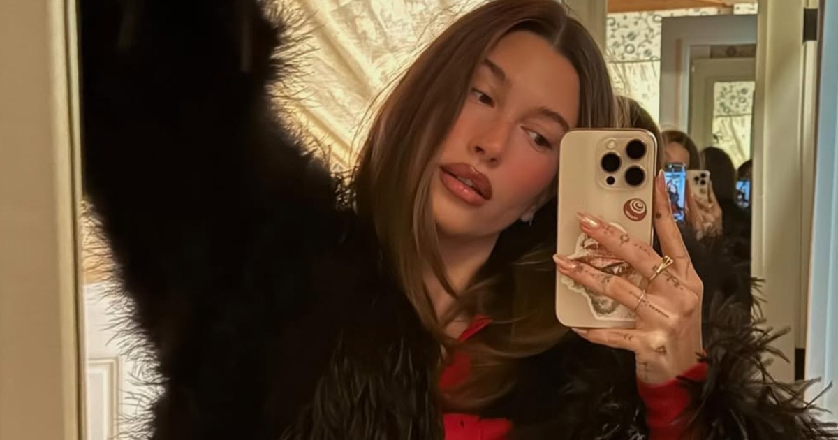 Internet Reacts to Hailey Bieber Flaunting Her Abs in Denim Jacket