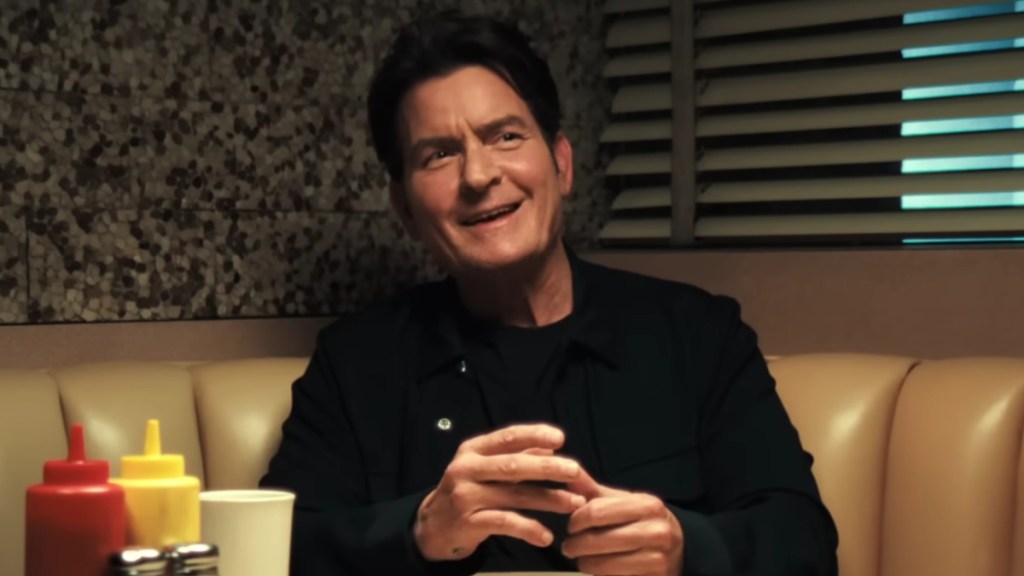 Charlie Sheen Reveals He Put an Ice Cube Up His A** During Filming