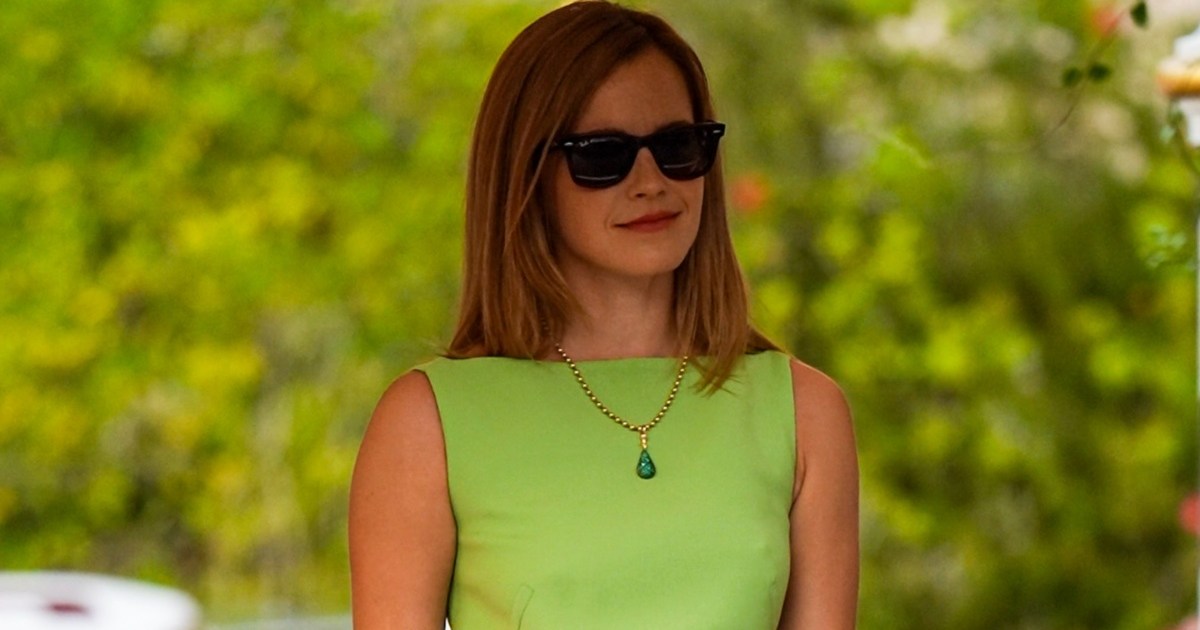 Internet Reacts to Emma Watson Wearing Cream Shorts